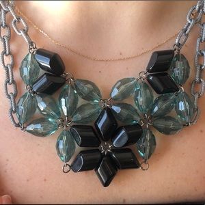 Sabika “Denim Tune Up Pattern” Necklace.